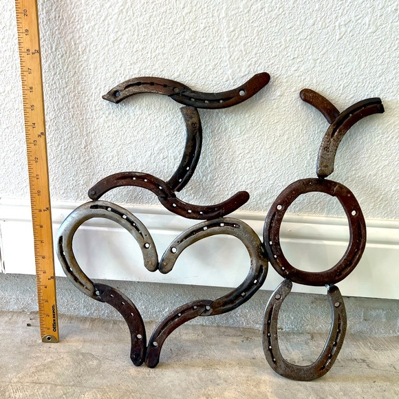 Handmade horseshoe I LOVE U - Picture 2 of 2